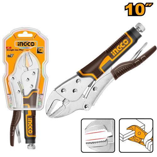 Ingco 10 inch Straight Jaw Plier | HSJP0110 Ingco